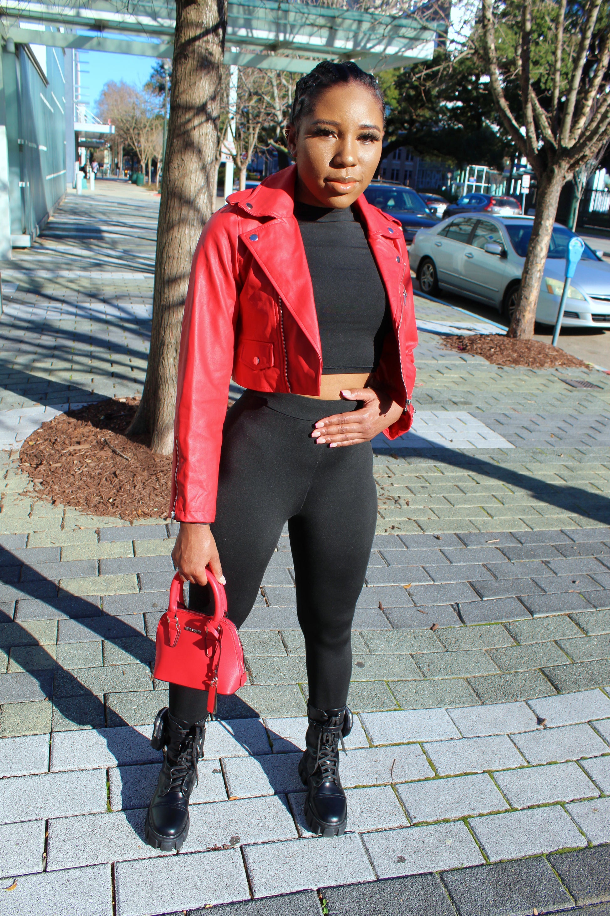 Sporty Crop Top Set
