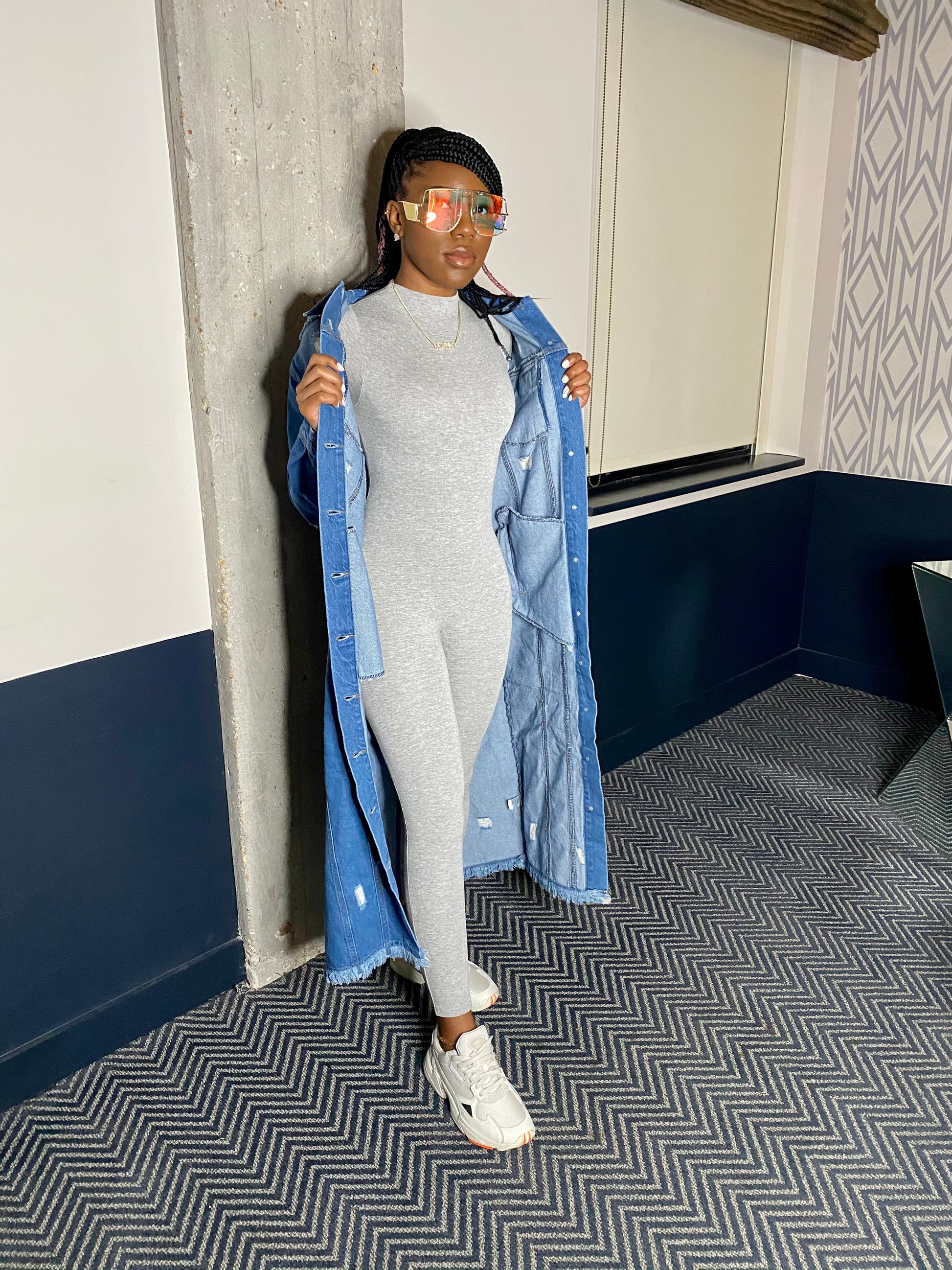 Mockneck Catsuit