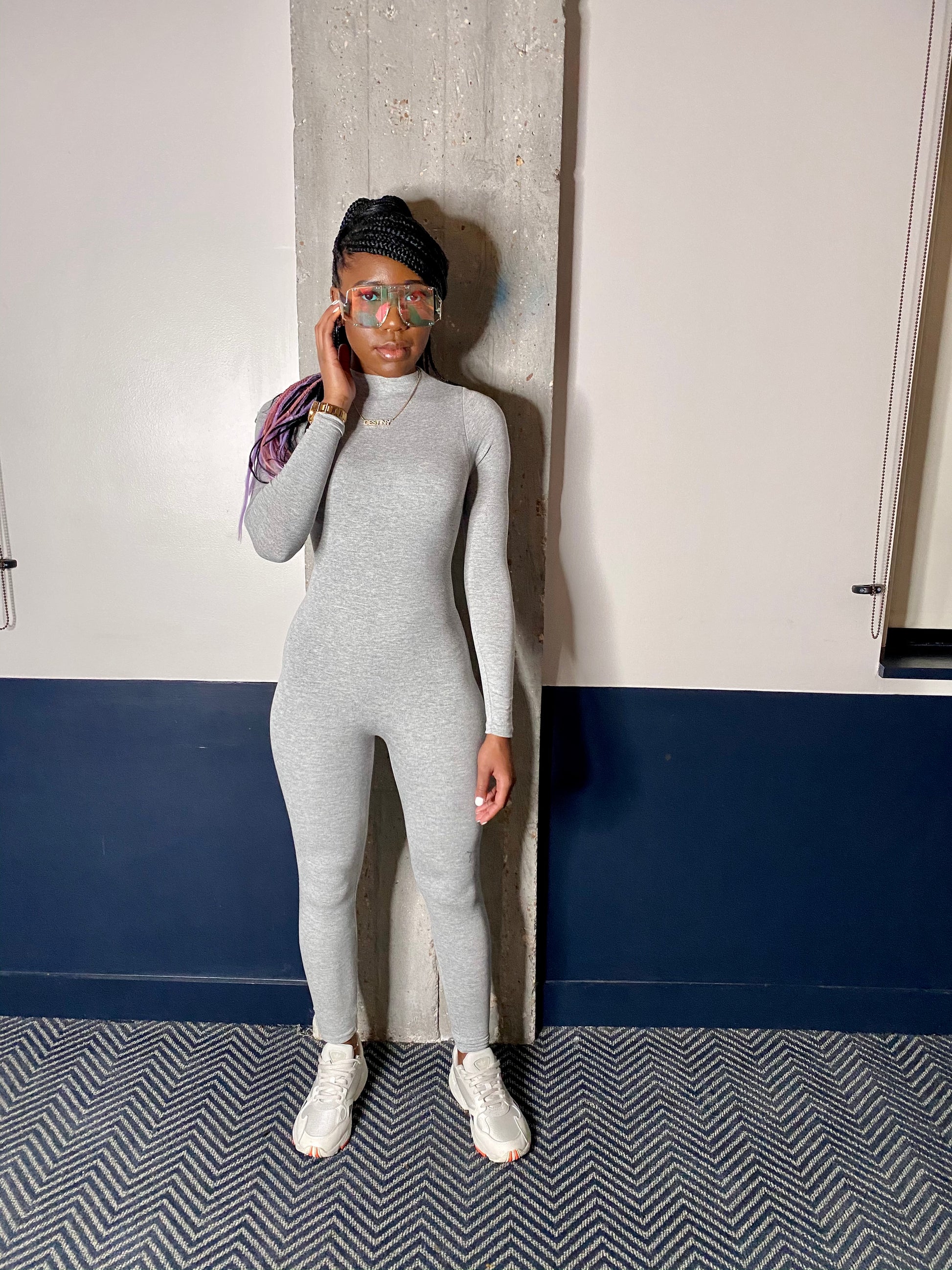 Mockneck Catsuit